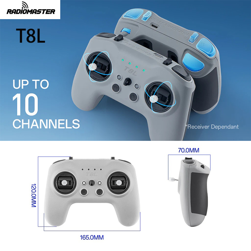 Radio Transmitter 2.4Ghz - جهاز تحكم راديو RadioMaster T8L M2