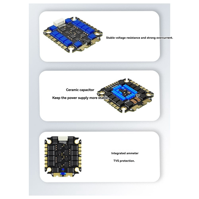 4 In 1 Esc - 3-8S 32Bit 75A 4-IN-1 ESC AA08-3075S