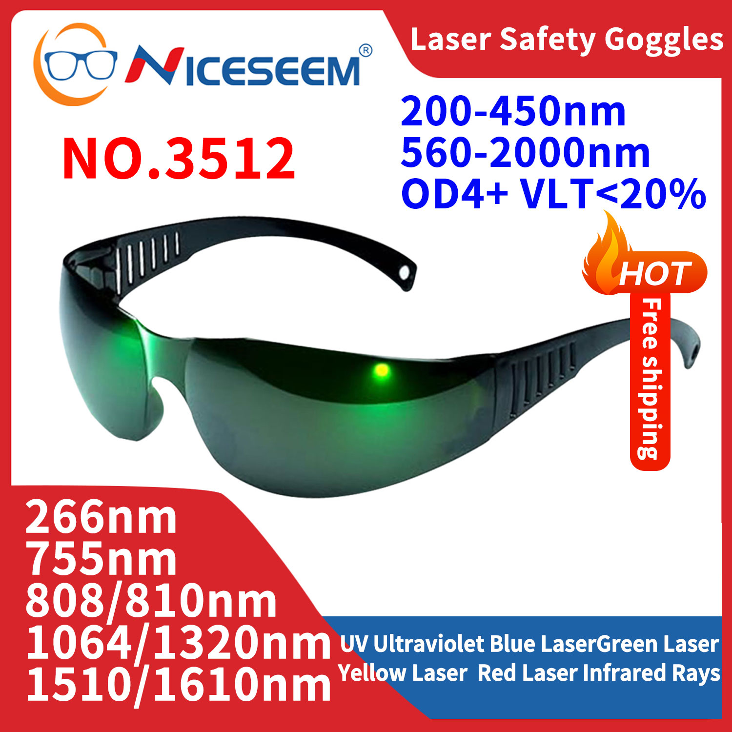 Goggles Fpv - نظارات واقية من الرصاص واقية من