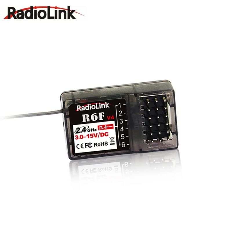 Radio Transmitter 2.4Ghz - جهاز استقبال راديولينك R6F بـ 6
