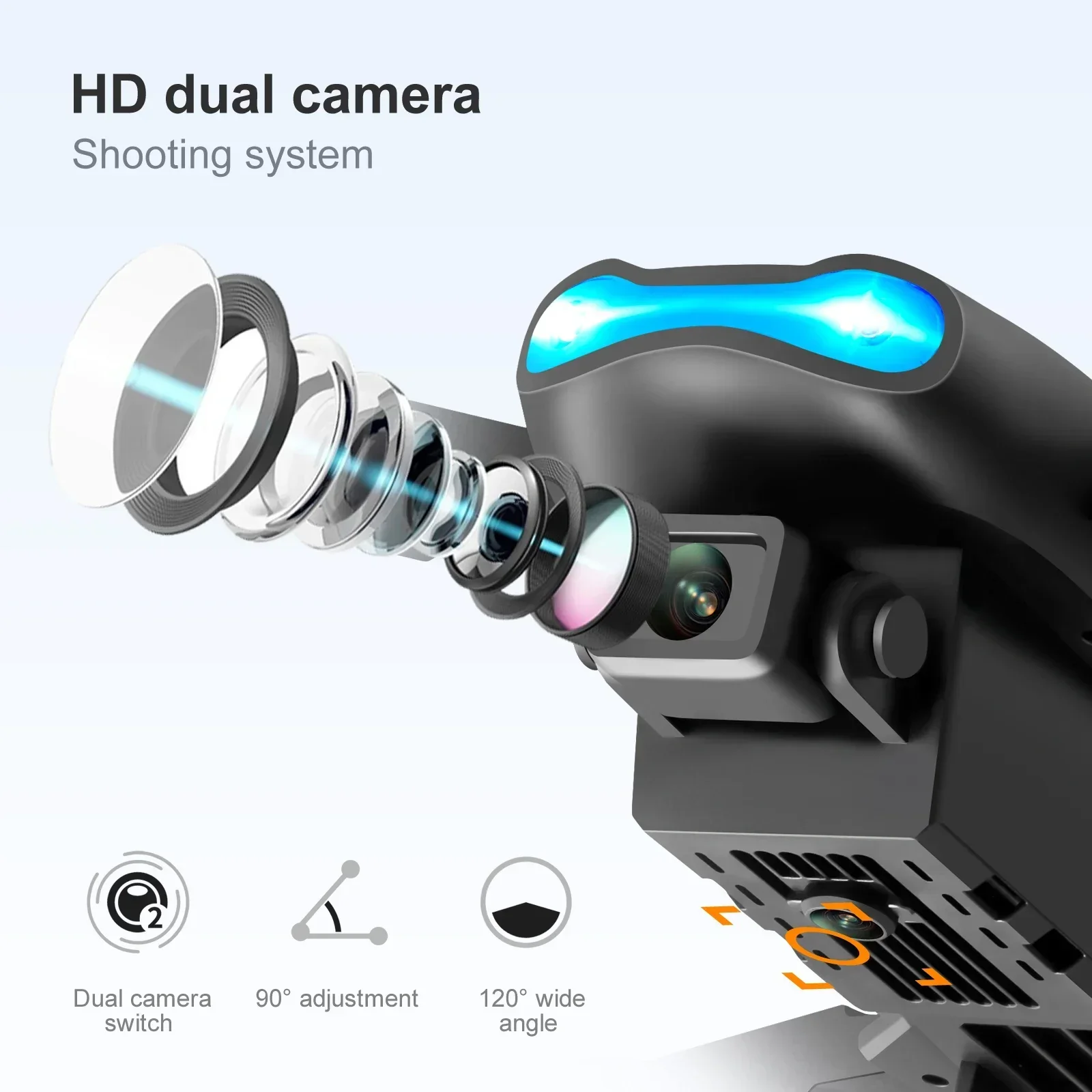 جديد E99 Pro HD 4K الطائرة بدو - مراجعة Brushed Drone Motor وسعره