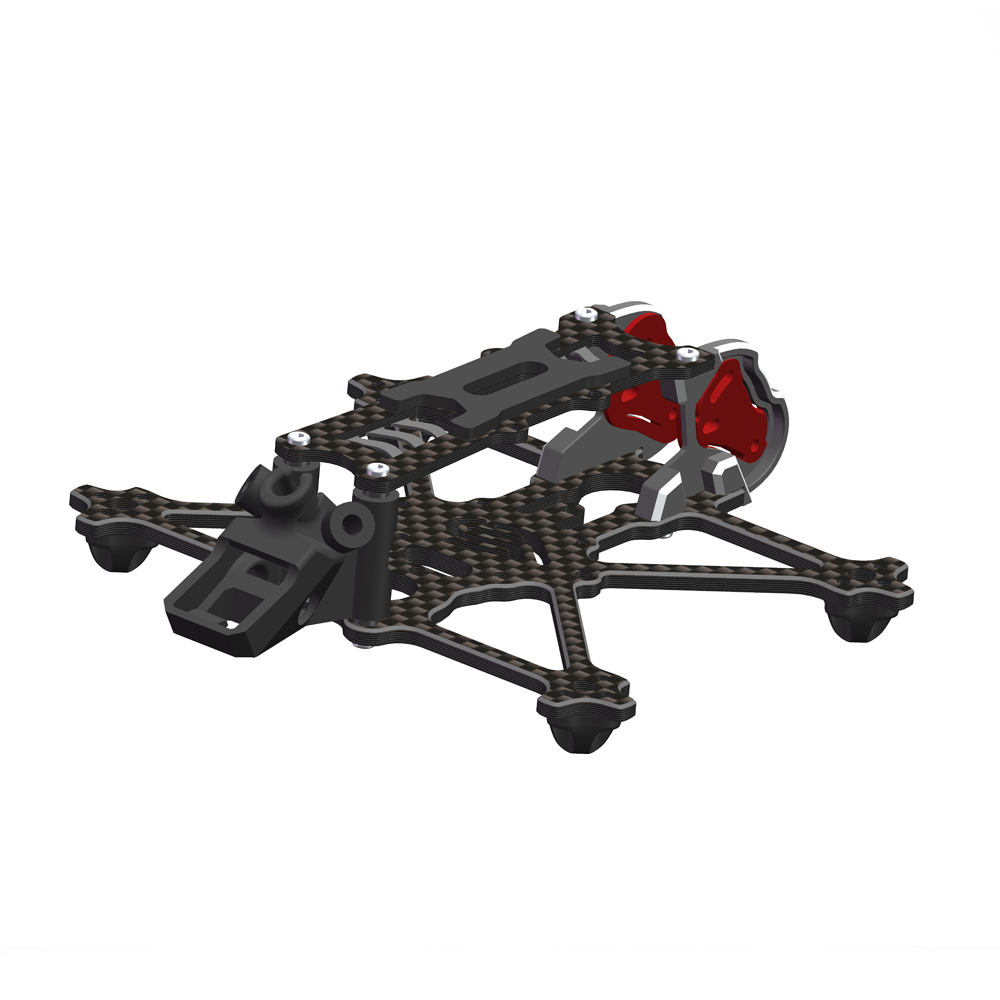 AlfaRC Fi-25 DJI O4 وحدة الهوا - مراجعة Carbon Fiber Drone Frame وسعره