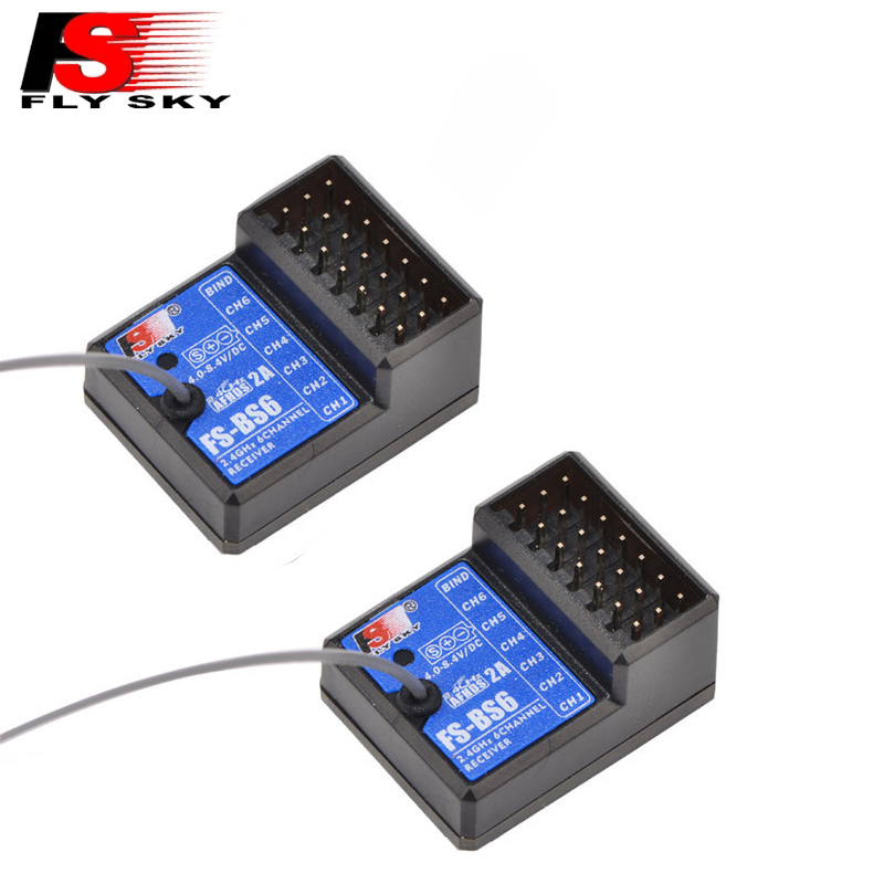 جديد 1 /2 قطعة FlySky FS-BS6 ا - مراجعة Radio Transmitter 2.4Ghz وسعره