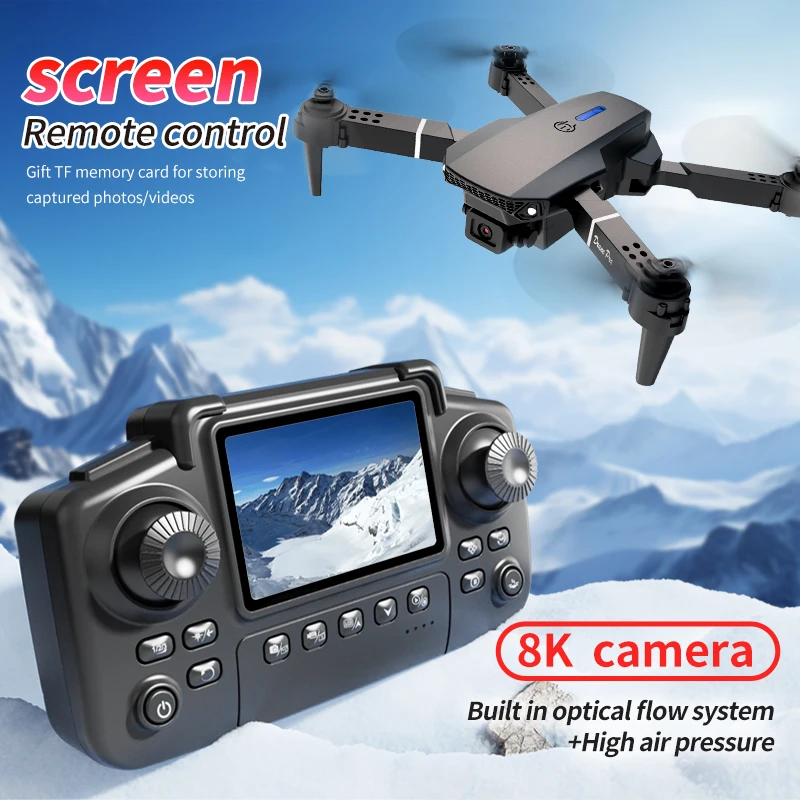 طائرة بدون طيار احترافية E88 P - مراجعة Brushed Drone Motor وسعره