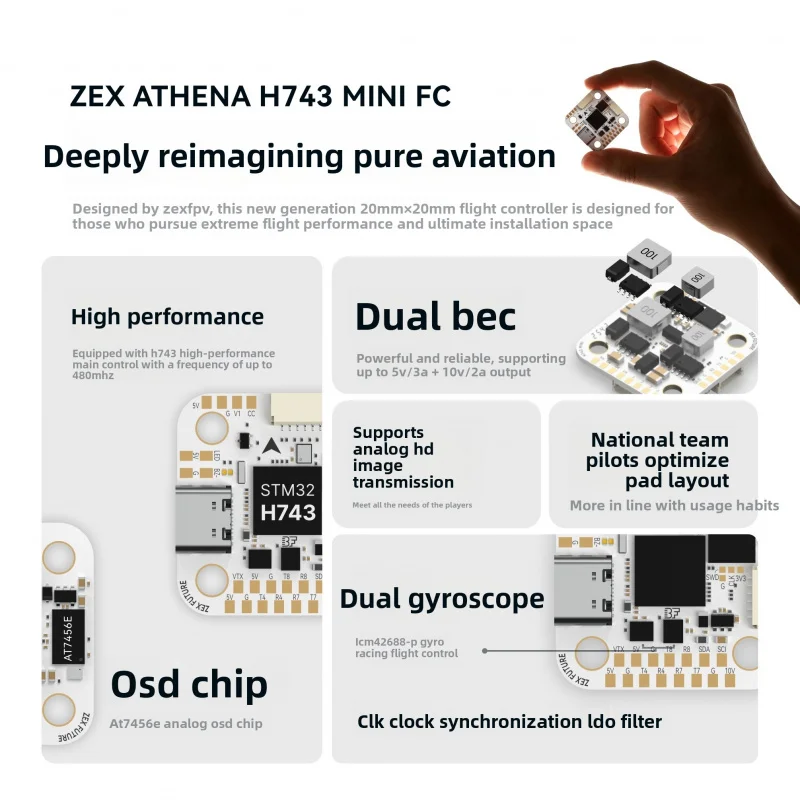 وحدة تحكم طيران صغيرة SkyDElZE - مراجعة Betaflight Fc وسعره