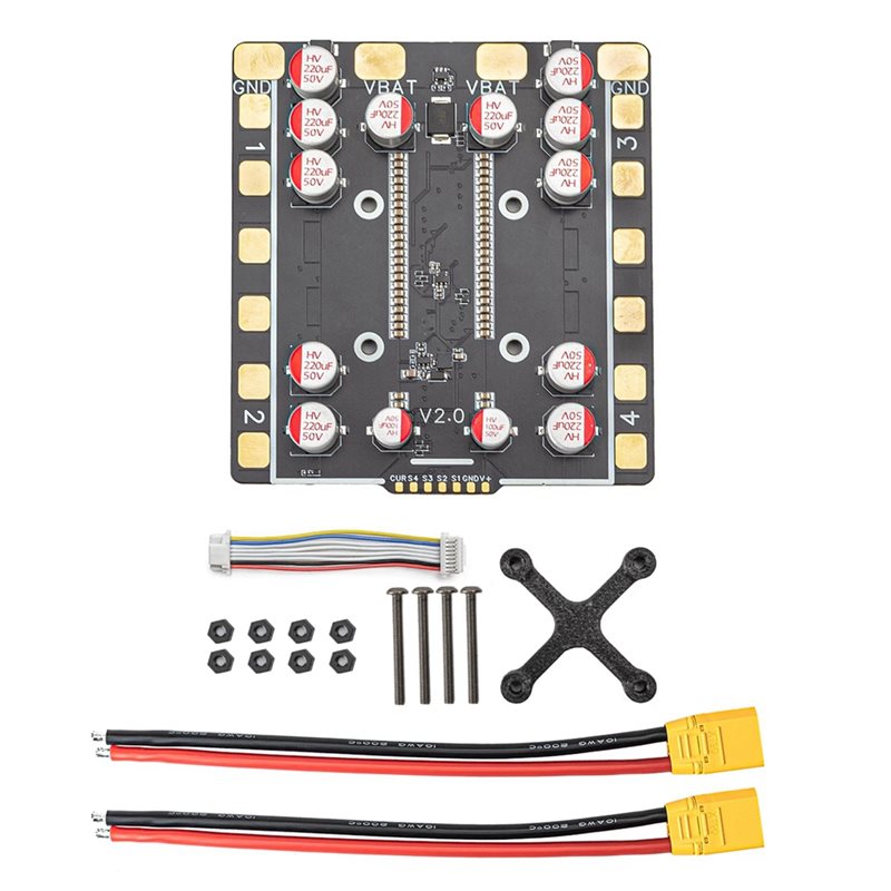 AINY-8S 100A 4-في-1 ESC BLS مع - مراجعة 4 In 1 Esc وسعره