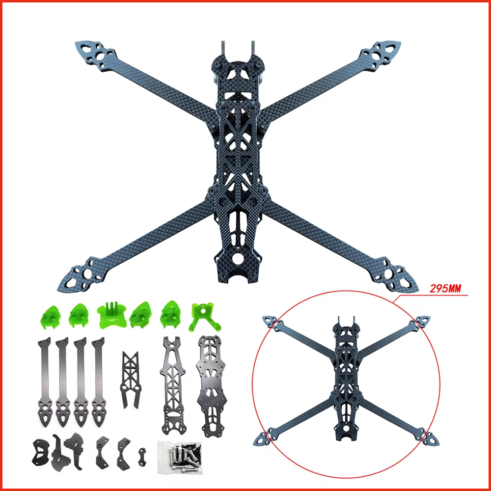 طقم طائرات بدون طيار للسباق FP - مراجعة Carbon Fiber Drone Frame وسعره