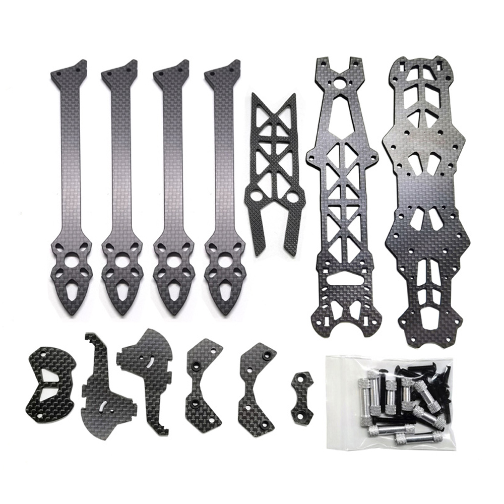 طقم طائرات بدون طيار للسباق FP - مراجعة Carbon Fiber Drone Frame وسعره