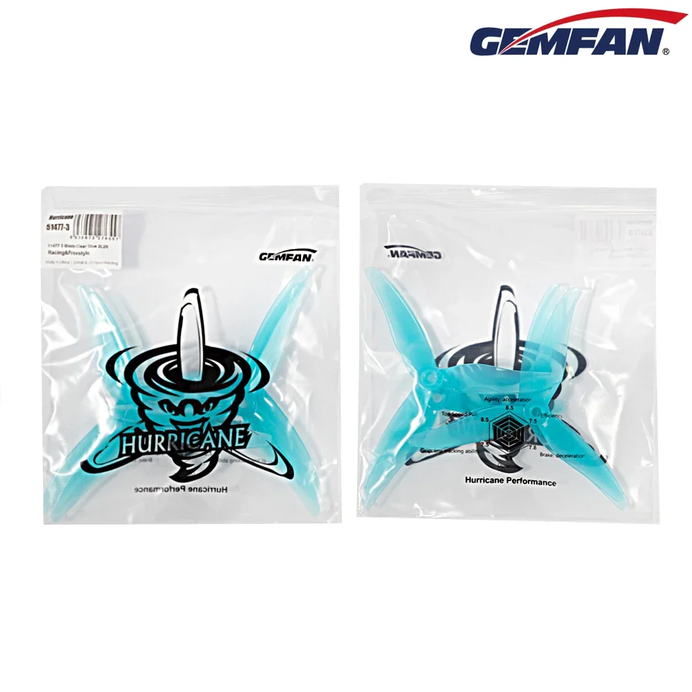 10 أزواج (10CW + 10CCW) Gemfan - مراجعة Drone Propeller وسعره