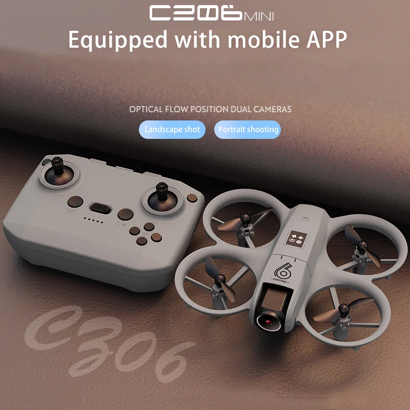 طائرة بدون طيار CZ06 Mini RC Q - مراجعة Brushed Drone Motor وسعره