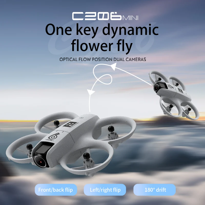 طائرة بدون طيار CZ06 Mini RC Q - مراجعة Brushed Drone Motor وسعره