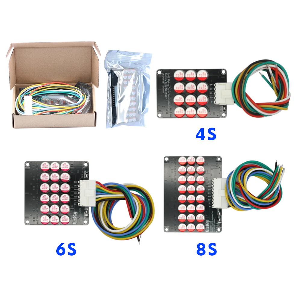جهاز موازنة نشط 5A 3S 4S 5S 6S - مراجعة Lipo Battery 4S وسعره