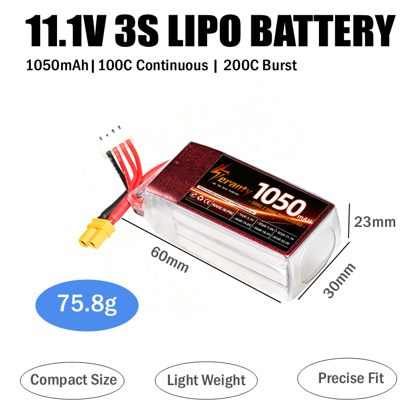 2 قطعة بطارية ليثيوم بوليمر 10 - مراجعة Lipo Battery 4S وسعره