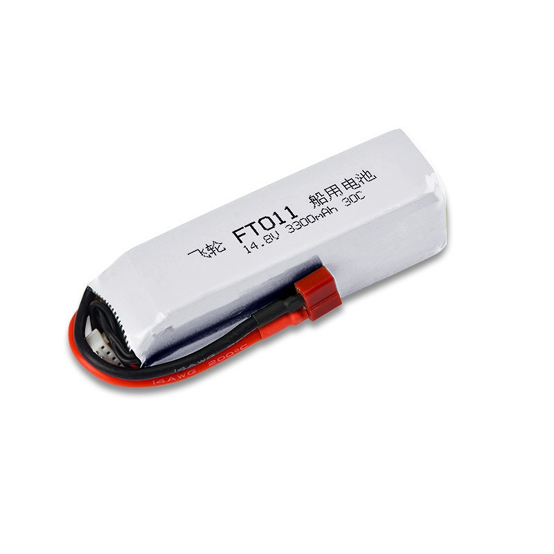 بطارية لقوارب Feilun FT010 FT0 - مراجعة Lipo Battery 4S وسعره