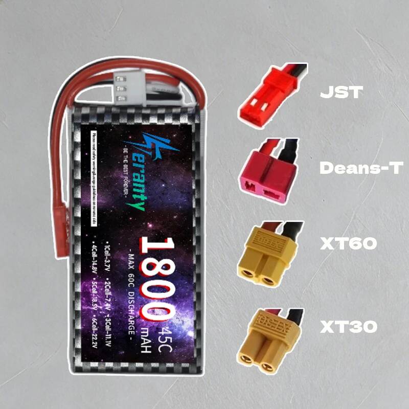 بطارية ليثيوم بوليمر TERANTY 2 - مراجعة Lipo Battery 4S وسعره