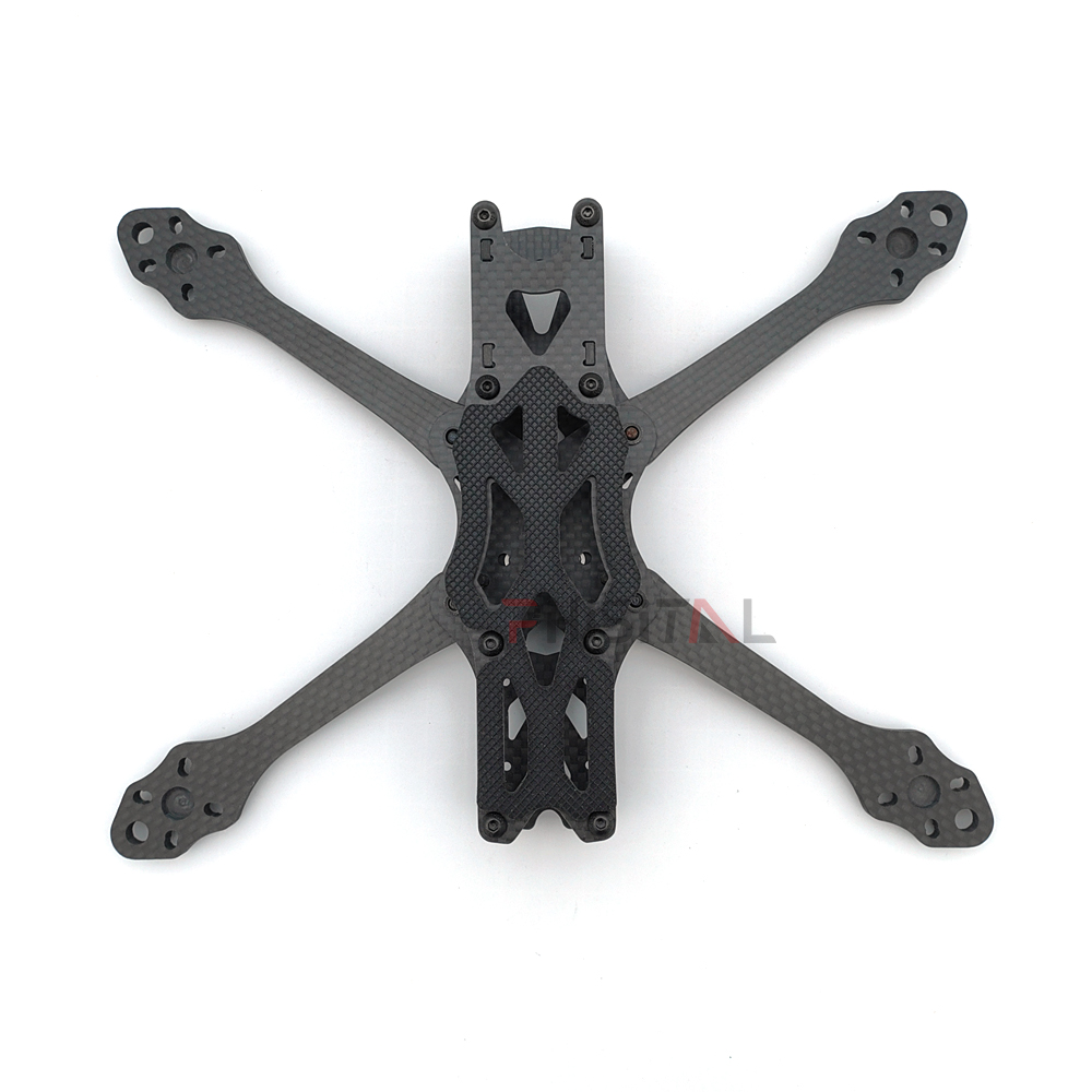 مجموعة إطار كوادكوبتر من ألياف - مراجعة Carbon Fiber Drone Frame وسعره