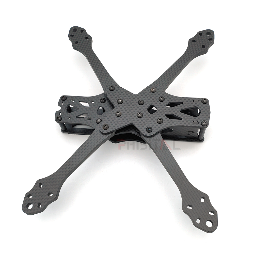 مجموعة إطار كوادكوبتر من ألياف - مراجعة Carbon Fiber Drone Frame وسعره