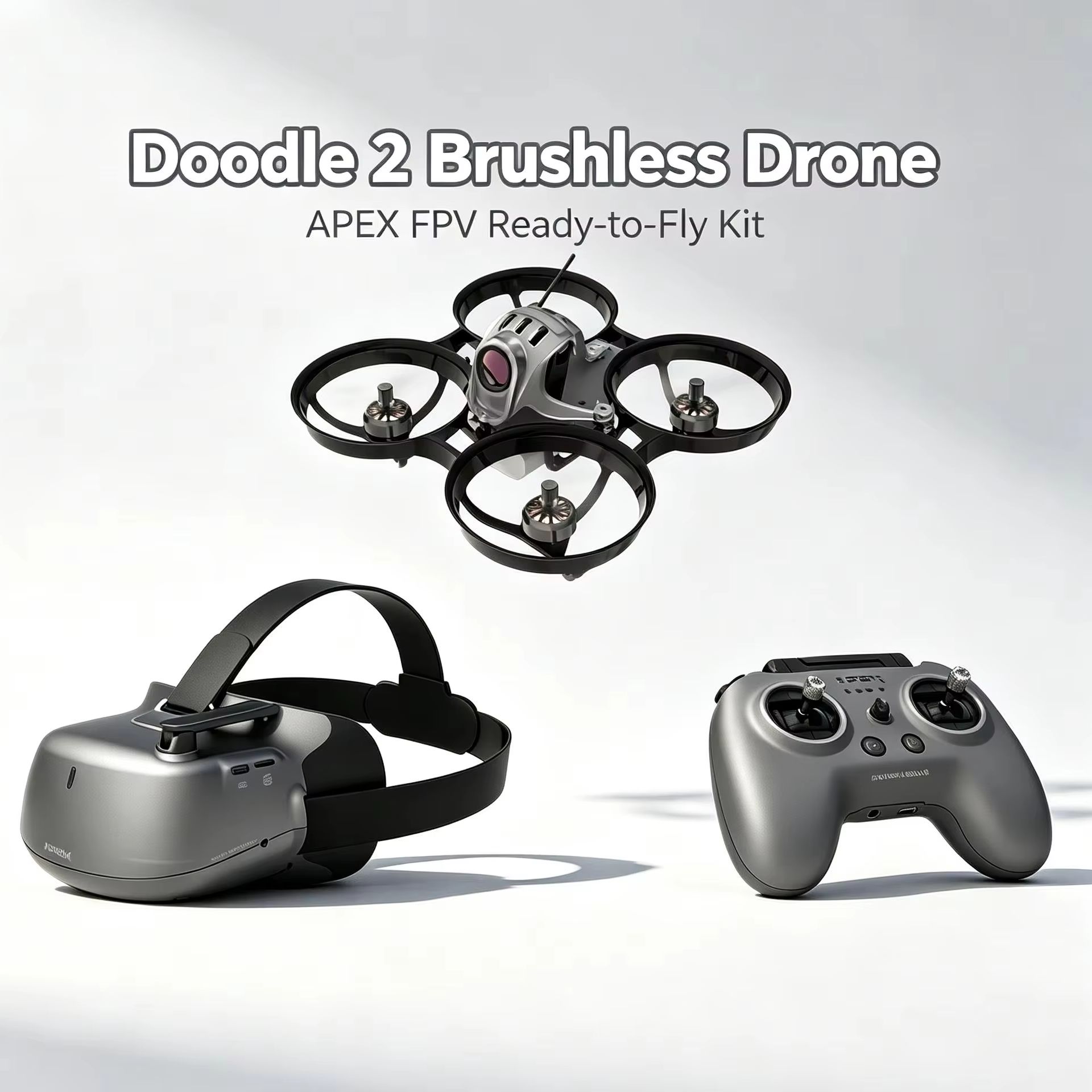 طقم APEX Corvin Raven II FPV R - مراجعة Goggles Fpv وسعره