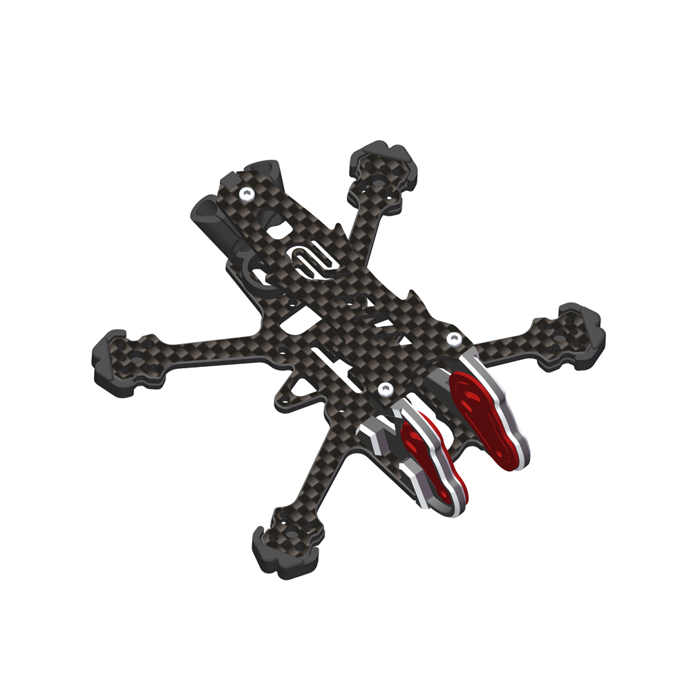 AlfaRC Fox-2 DJI O4 وحدة الهوا - مراجعة Carbon Fiber Drone Frame وسعره