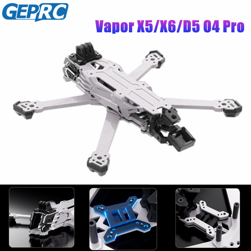 إطار GEPRC Vapor D5/x5/x6 O4 P - مراجعة Carbon Fiber Drone Frame وسعره