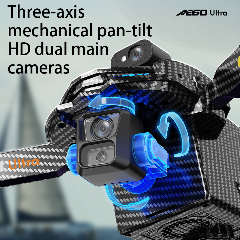 AE60 نظام تحديد المواقع بدون ط - مراجعة Brushed Drone Motor وسعره