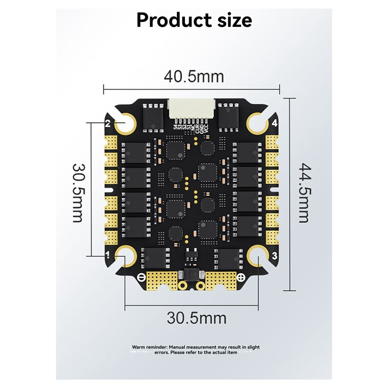 3-8S 32Bit 75A 4-IN-1 ESC AA08 - مراجعة 4 In 1 Esc وسعره