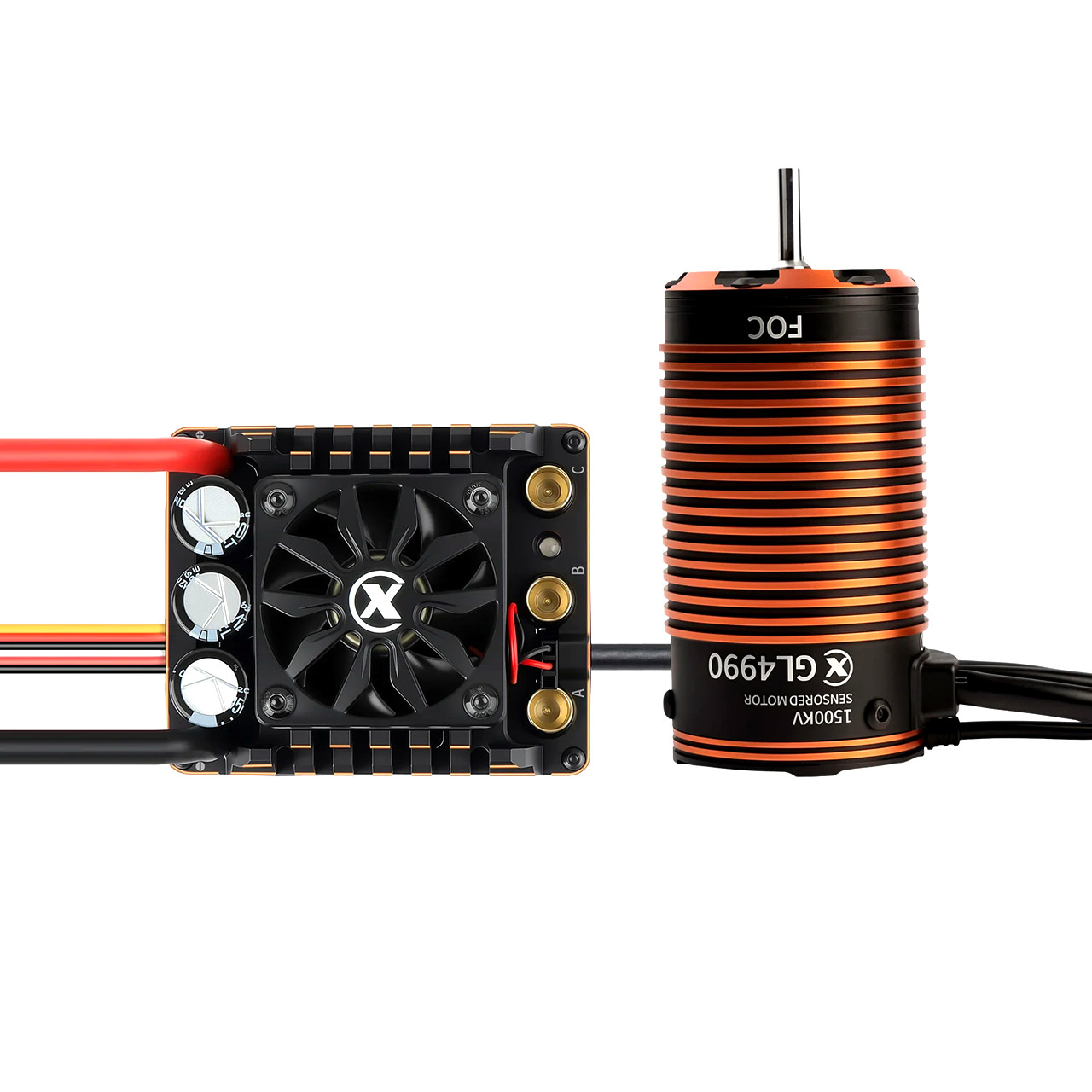 محرك بدون فرشاة XC COMBO FOC C - مراجعة 4 In 1 Esc وسعره