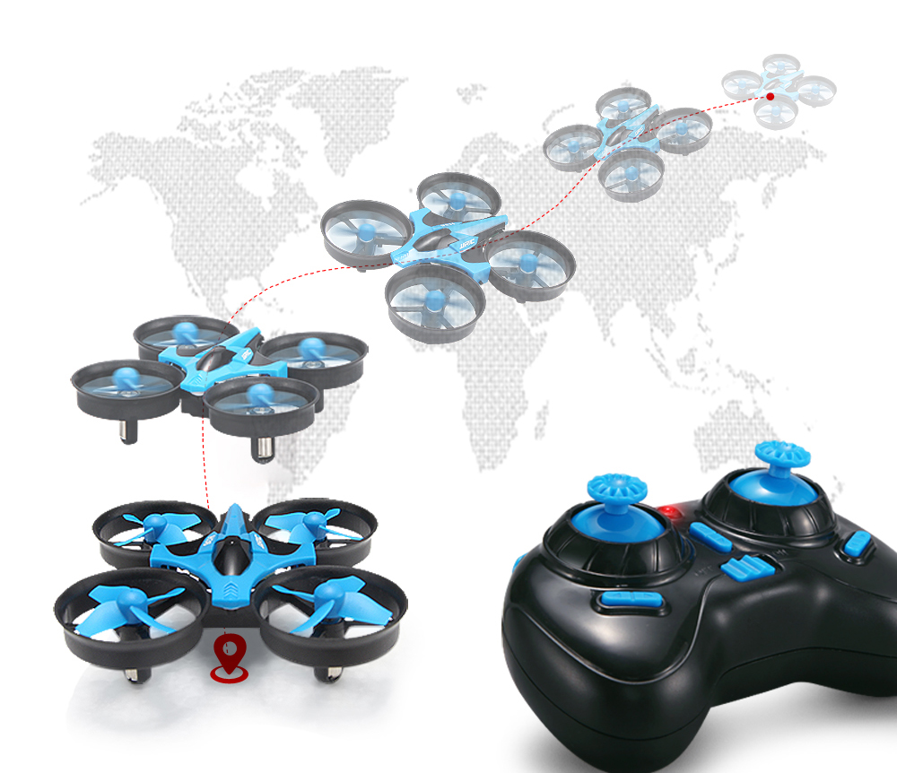 JJRC H36 Mini Rc Drone 4ch 6-A - مراجعة Brushed Drone Motor وسعره