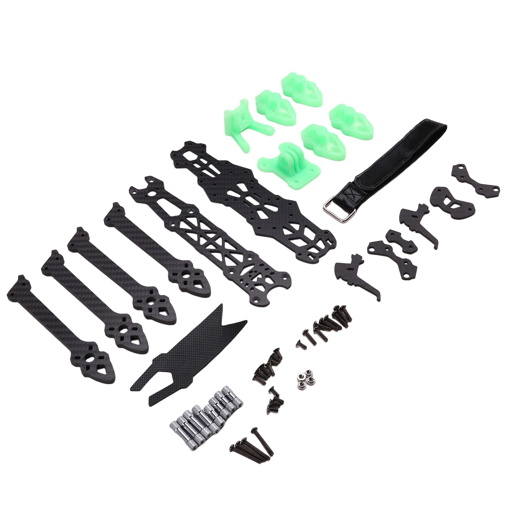 إطار طائرة FPV من ألياف الكربو - مراجعة Carbon Fiber Drone Frame وسعره