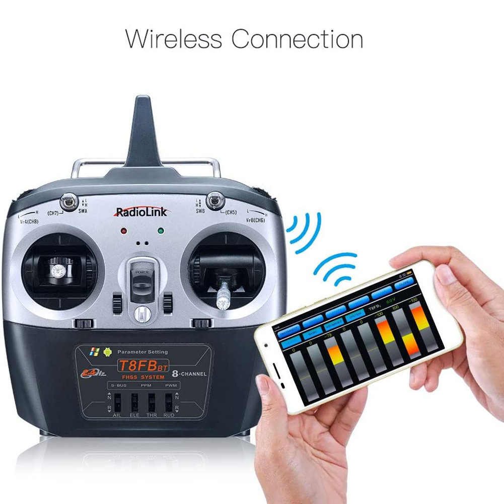 راديو لينك T8FB 2.4 جيجاهرتز 8 - مراجعة Radio Transmitter 2.4Ghz وسعره
